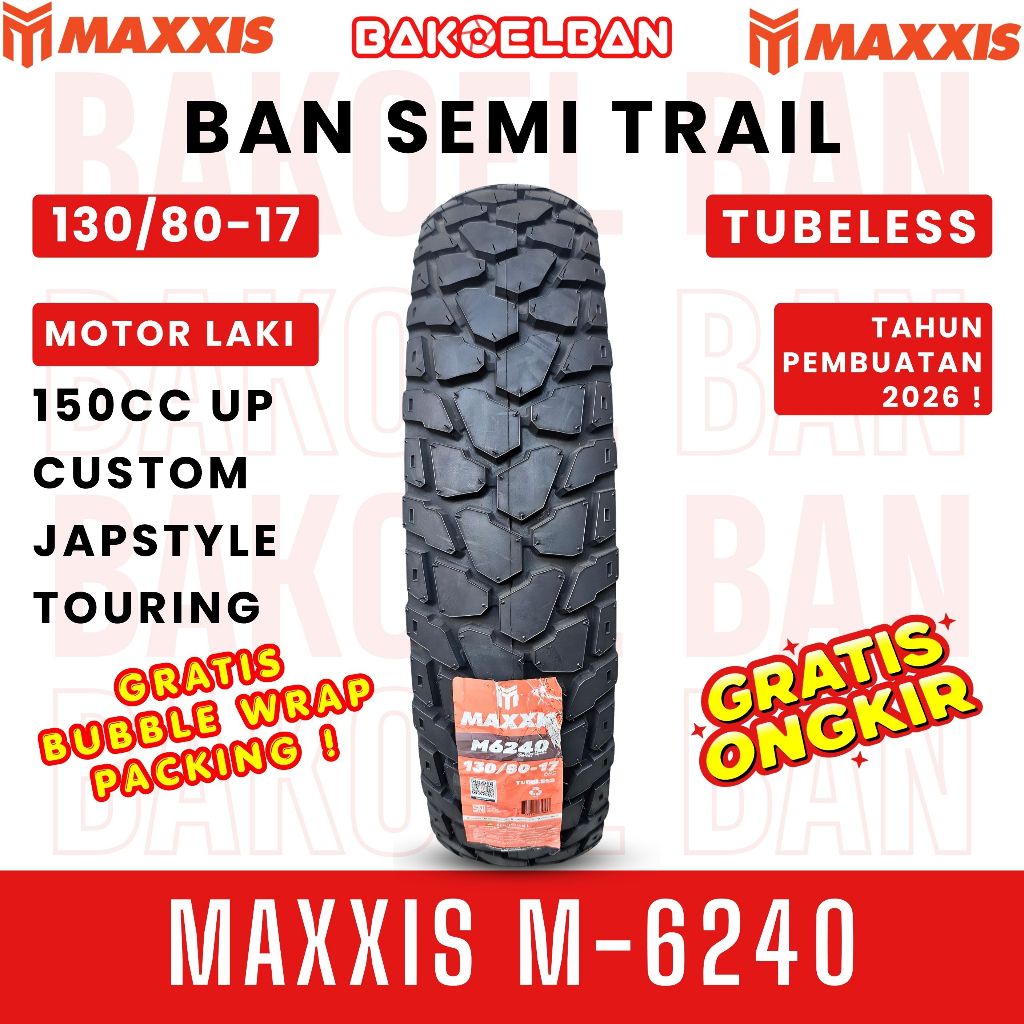 BAN MOTOR MAXXIS M6240 130/80-17