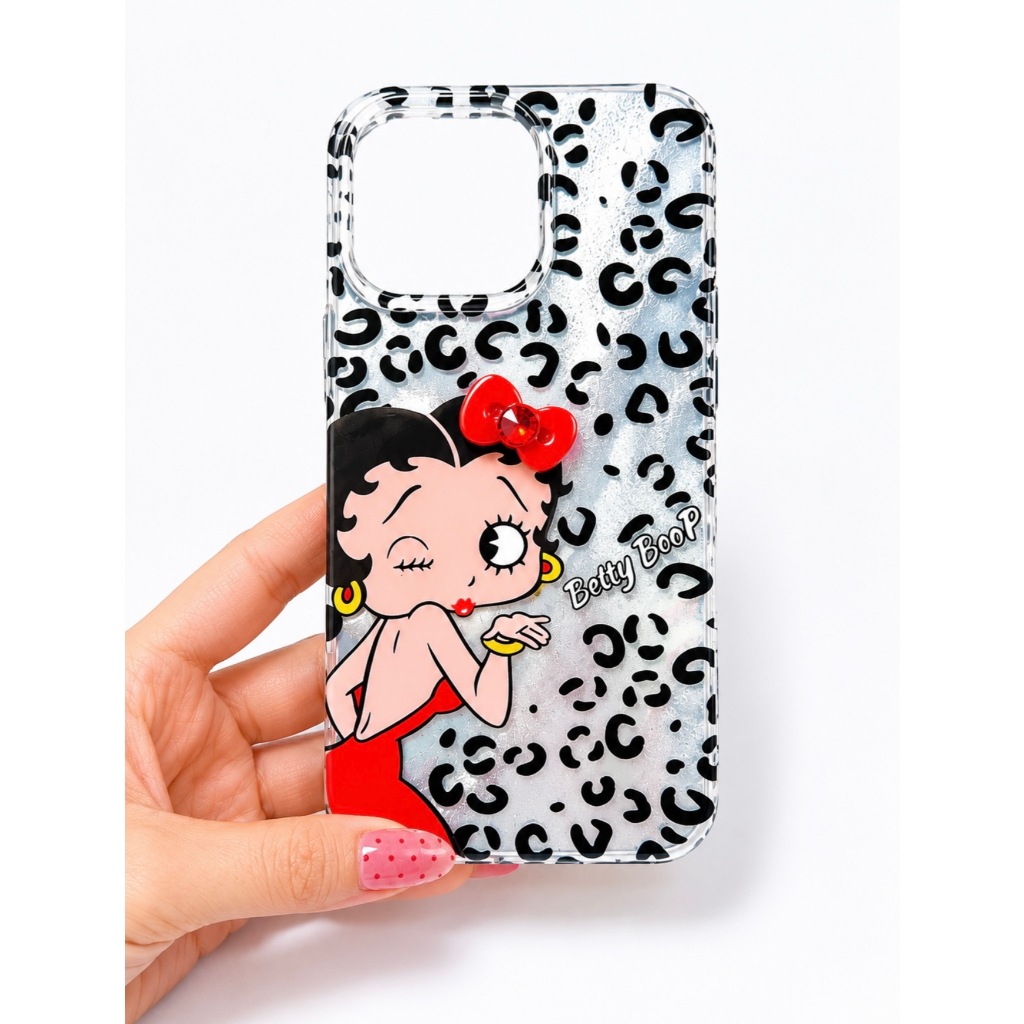 CASE BETTY BOOP LEOPARD