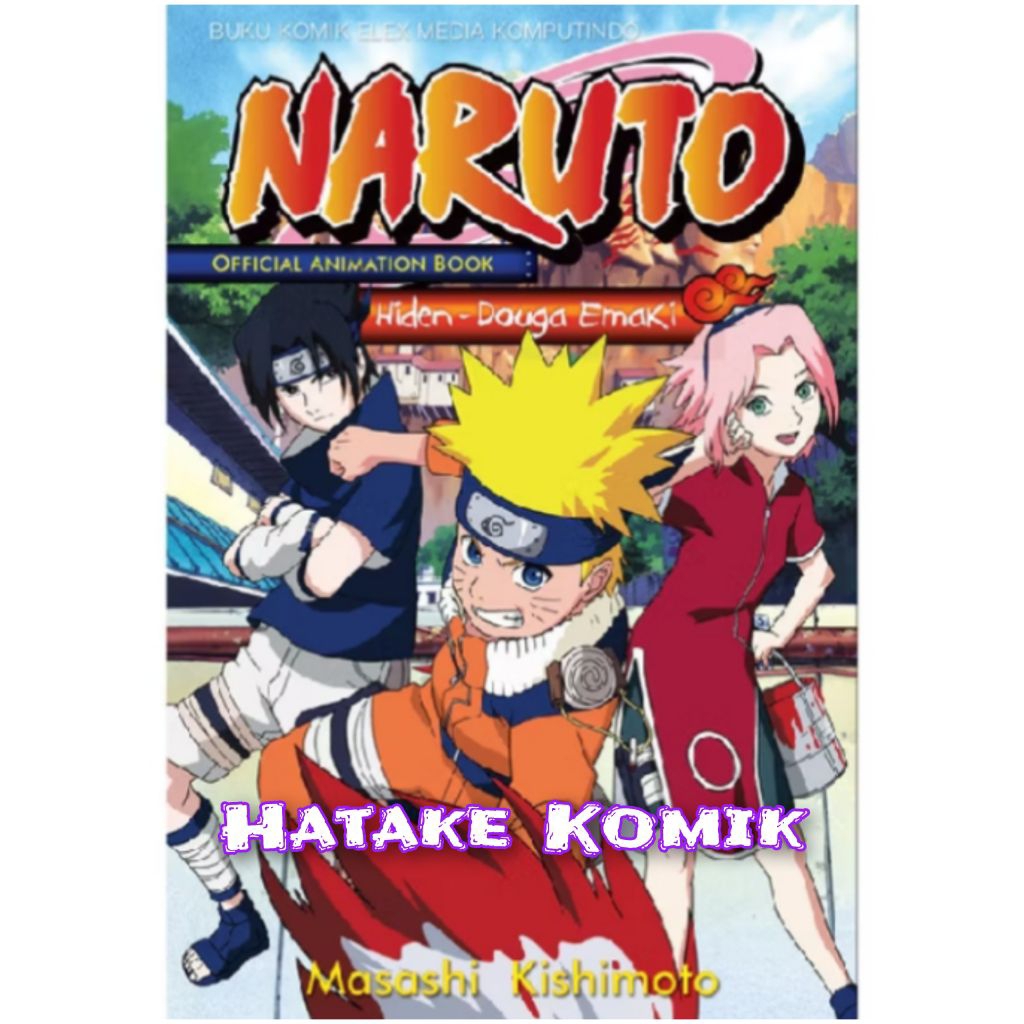 Komik Naruto Official Animation Book: Hiden - Douga Emaki