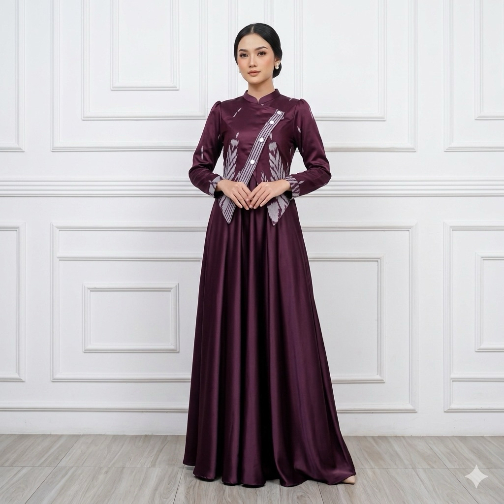 Dress Arunika Batik katun Mix Roberto cavali