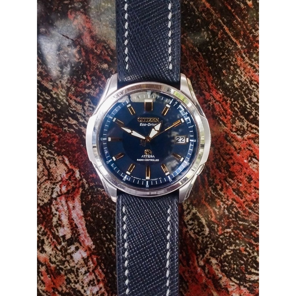RARE. Jam Tangan Citizen Attesa Eco-Drive - Solar Powered - Radio-controlled  - JDM