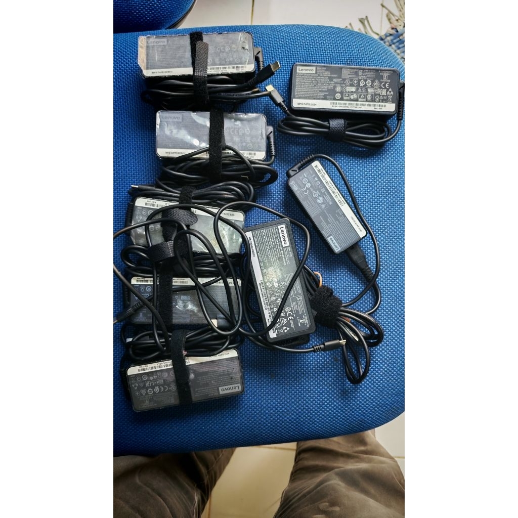 cas adaptor thinkpad lenovo ori bekas