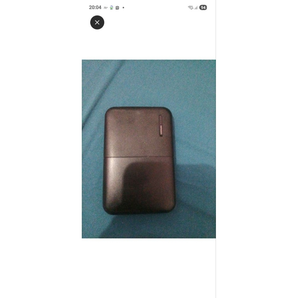 powerbank miniso (rusak)