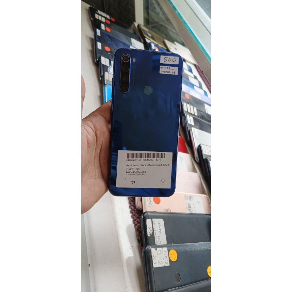 XIOMI REDMI NOTE 8 RAM 6/128GB LAYAK PAKAI