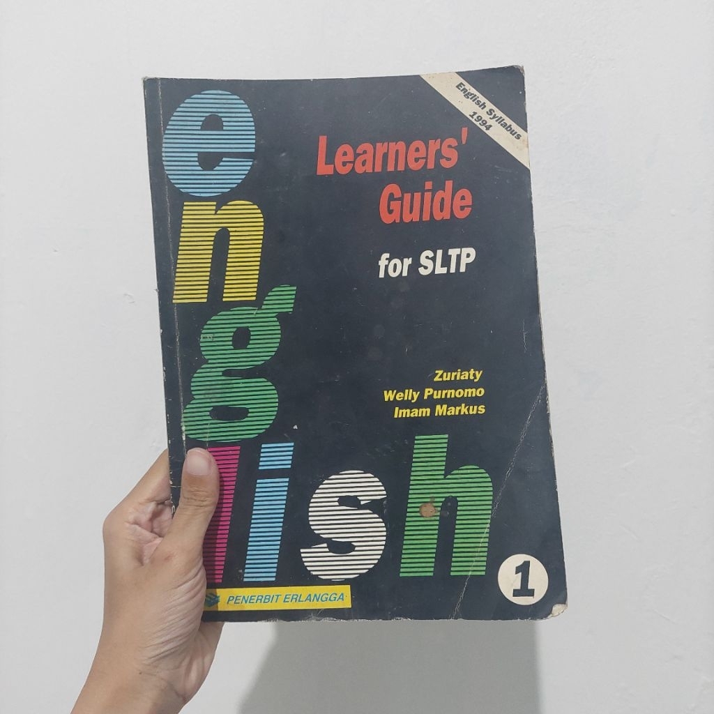 preloved learners guide english for sltp penerbit erlangga