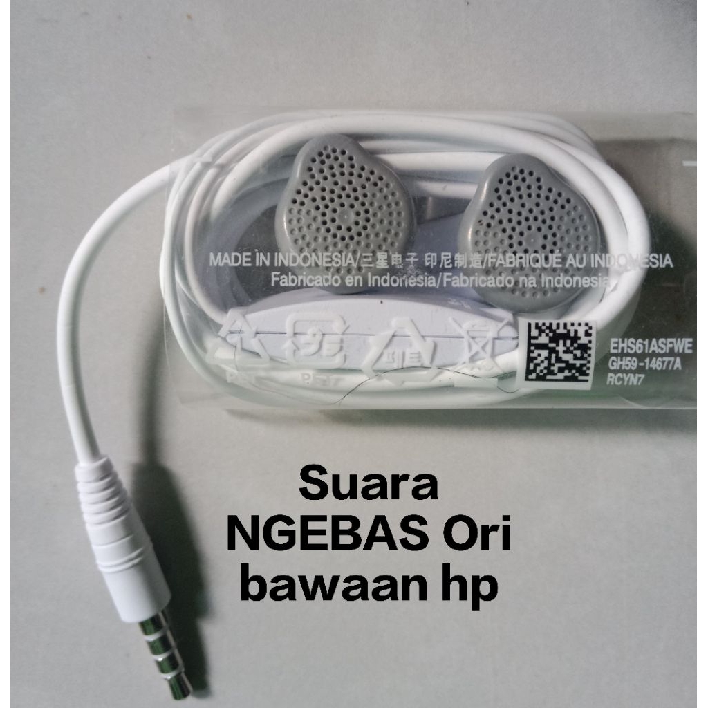 Headset samsung /headsfee samsung original bawa'an hp 100%