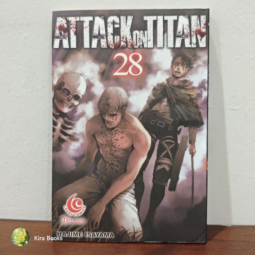Komik Attack On Titan Original Vol 28 (preloved)