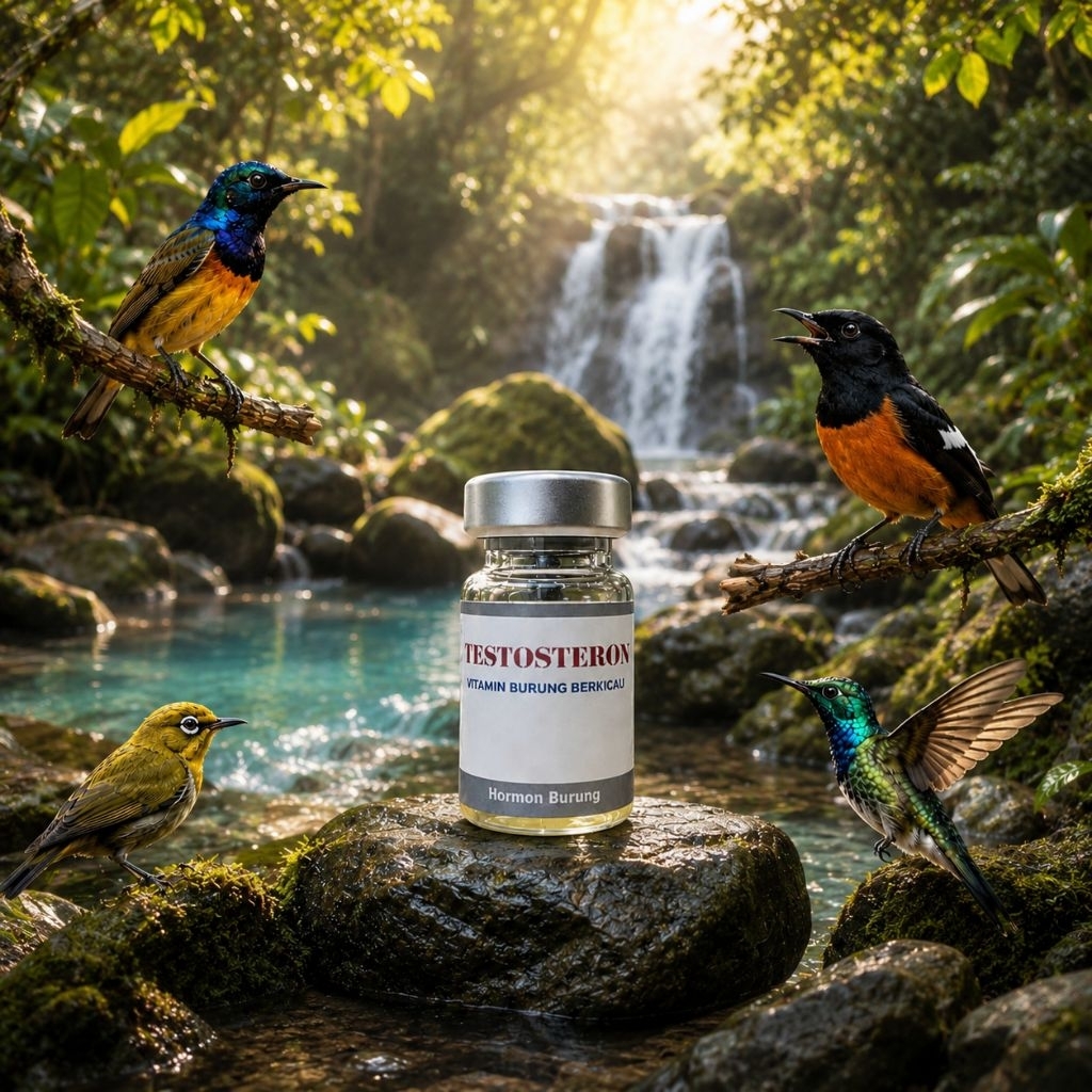 TESTOSTERON Doping JEBOL BIRAHI burung 2ml