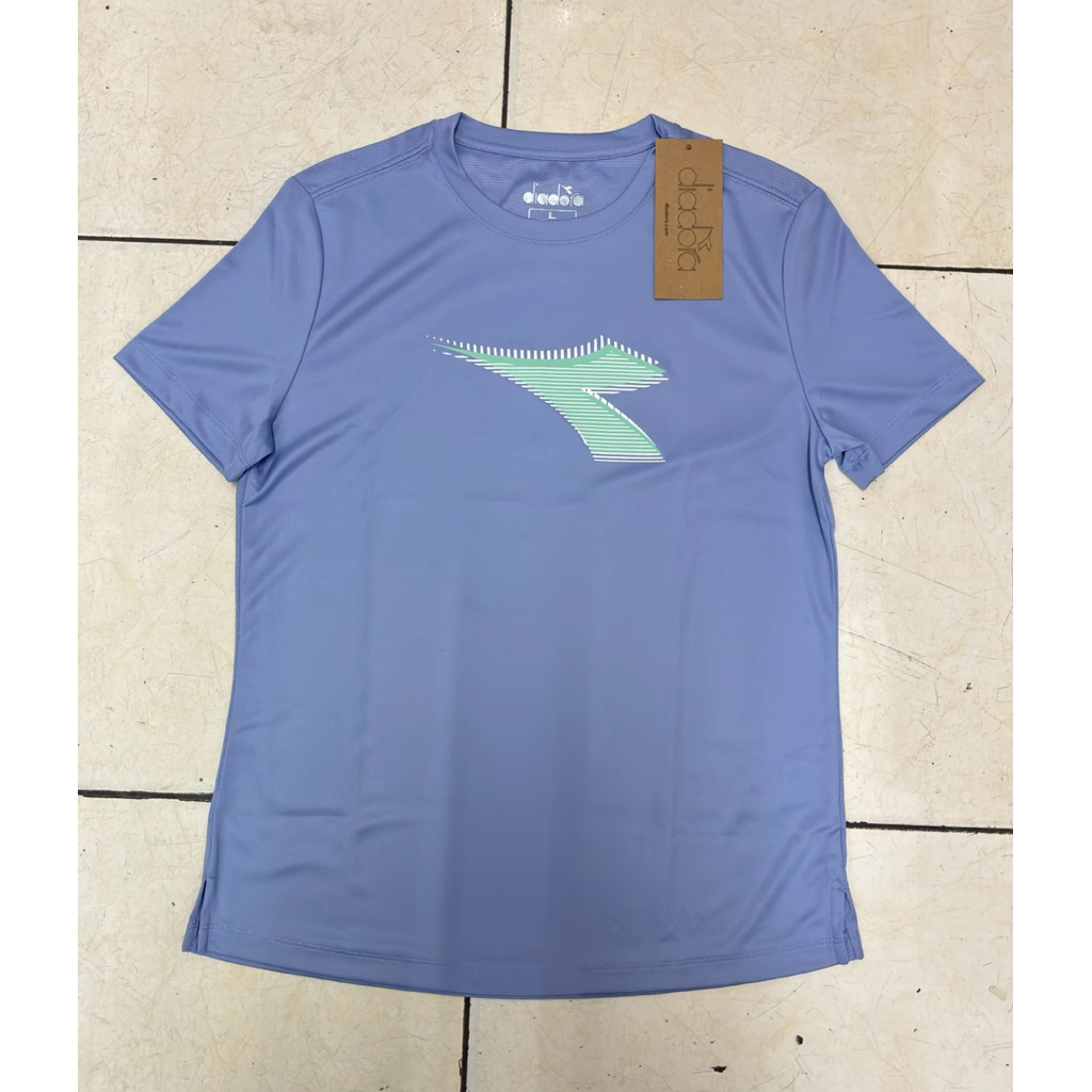 Kaos Poliester Cewek Diadora Running Original BIGSALE