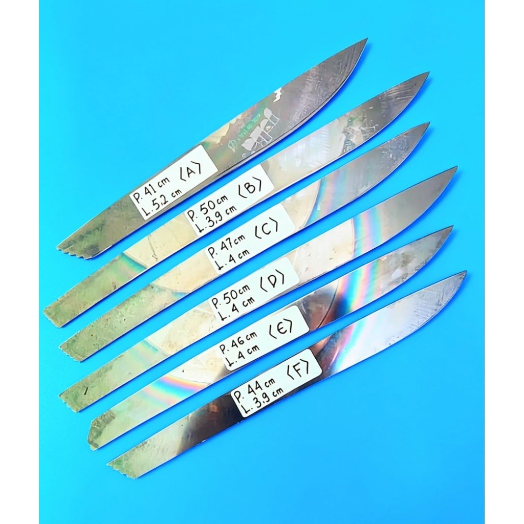 blank golsem baja HSS JULIA DM05 kode tebal 3,5mm (BERMAHNET)
