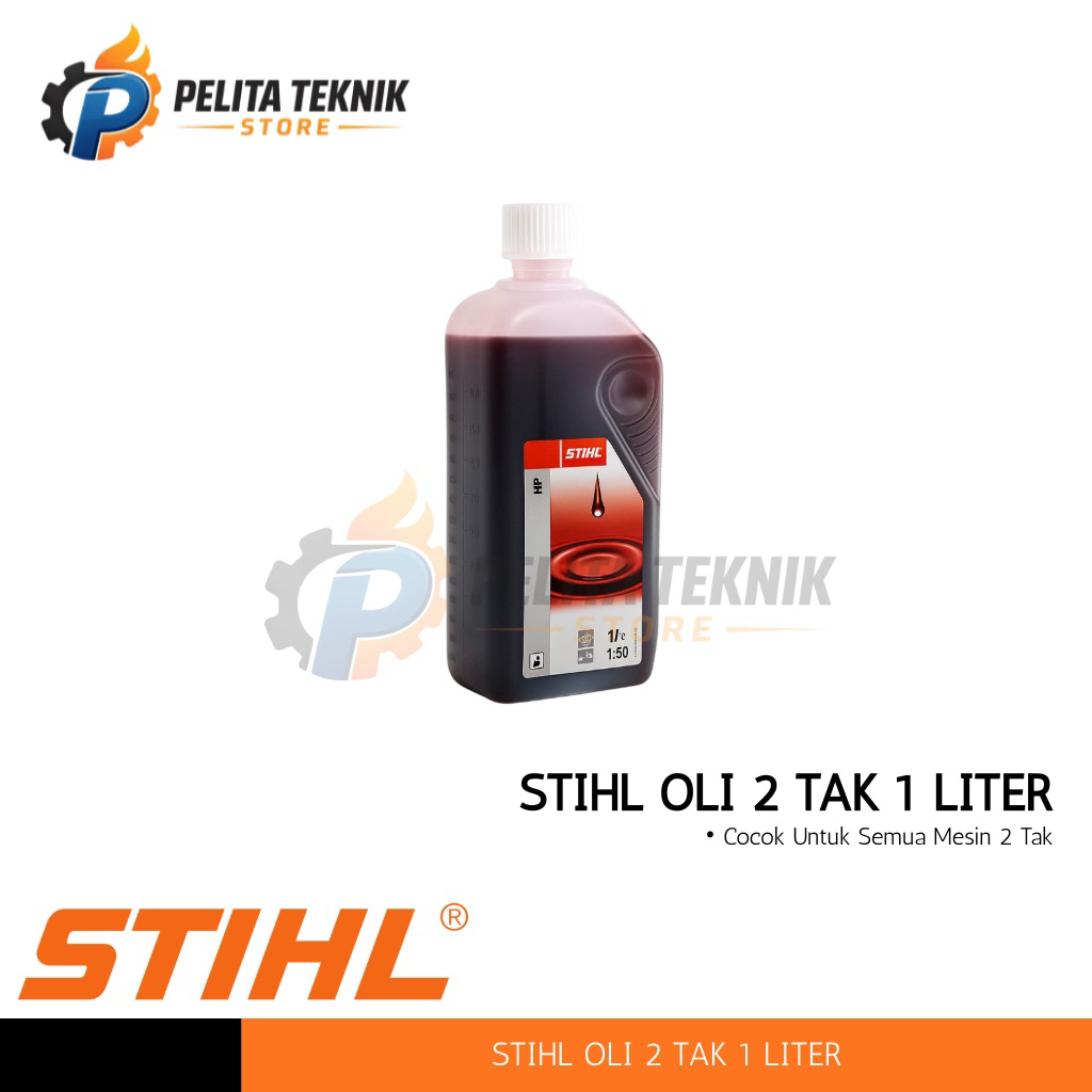STIHL Oli 2 Tak 1 Liter. Untuk Semua Mesin 2 Tak
