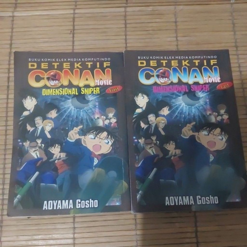 [SET] Komik Detektif Conan Movie Dimensional Sniper First & Last (PRELOVED)