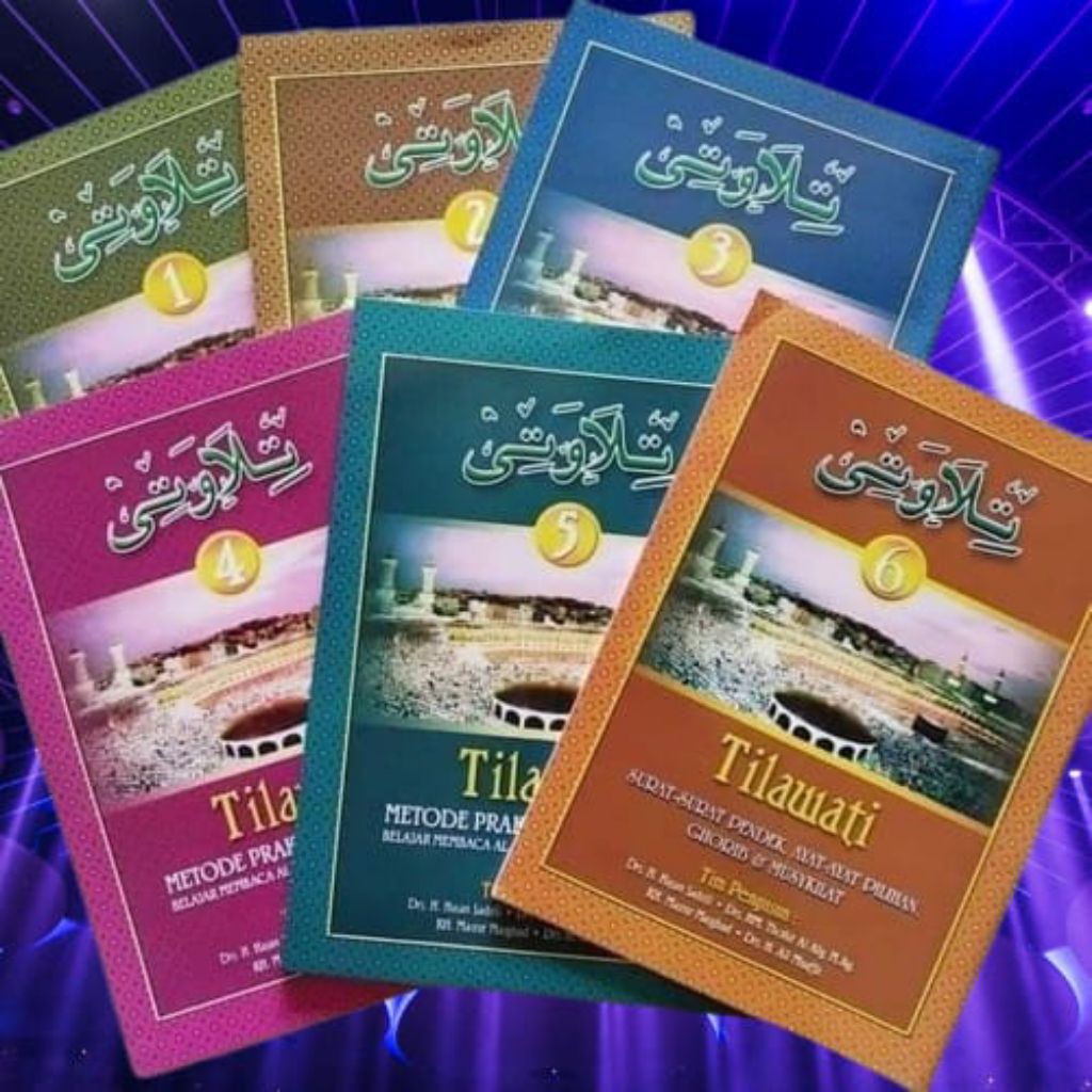 Tilawati pretelan jilid 123456 & prestasi tilawati dn prestasi alquran