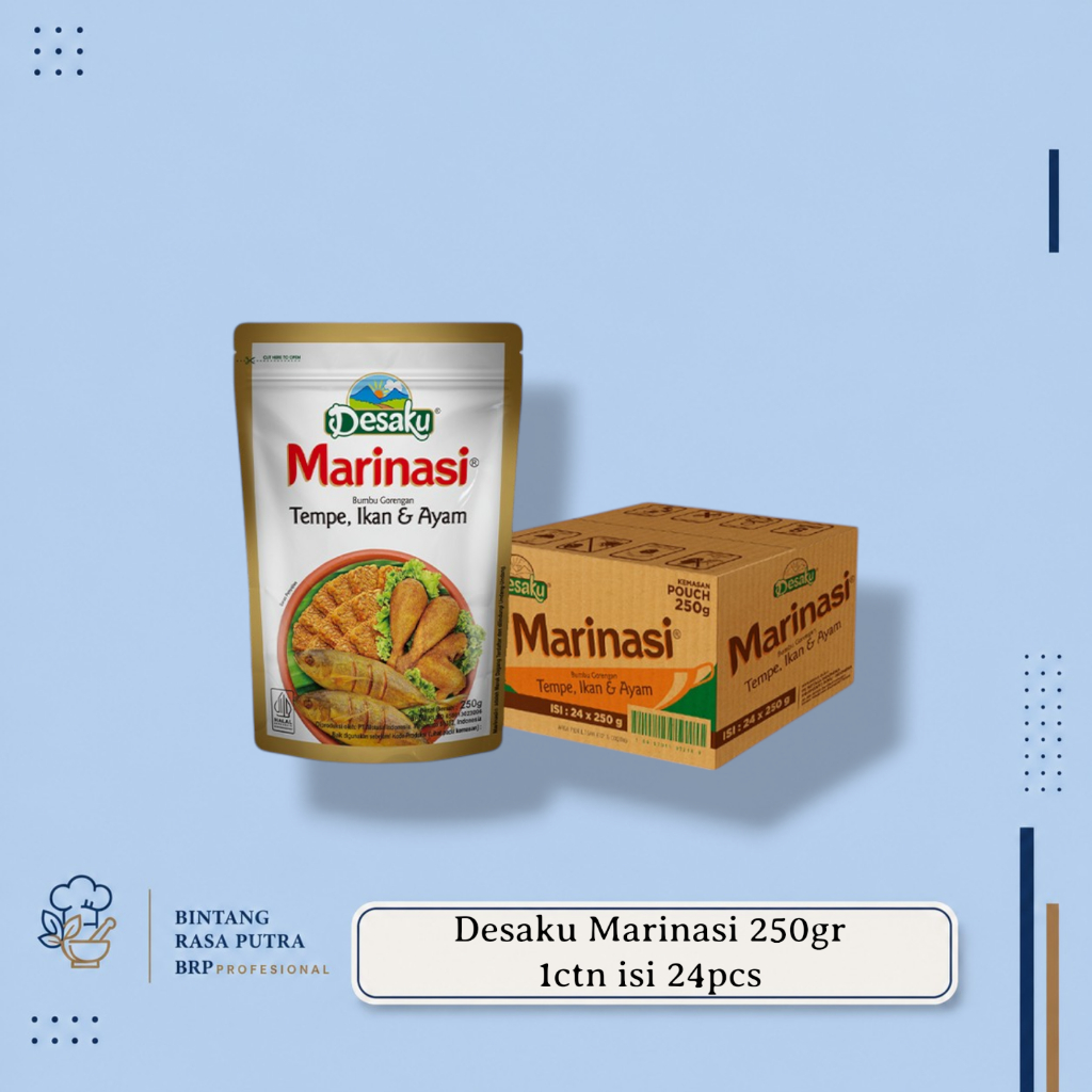 Desaku Bumbu Marinasi 250gr 1 karton / 1 dus isi 24pcs Praktis Murah Dan Original