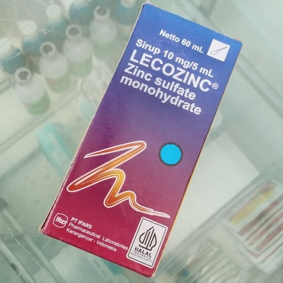 LECOZINC SYRUP 60 ML ZINC SULFATE