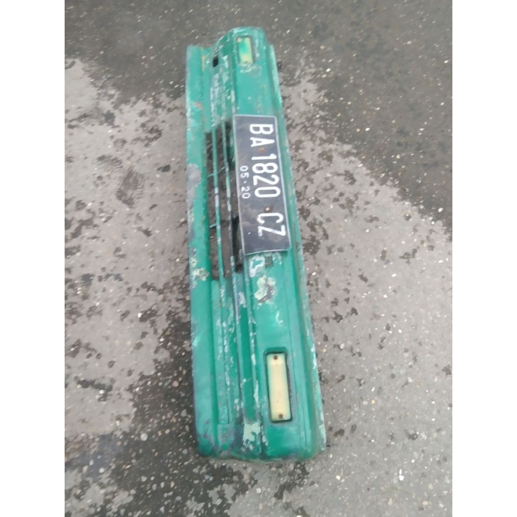 bumper depan zebra 1.3 copotan bahan saja