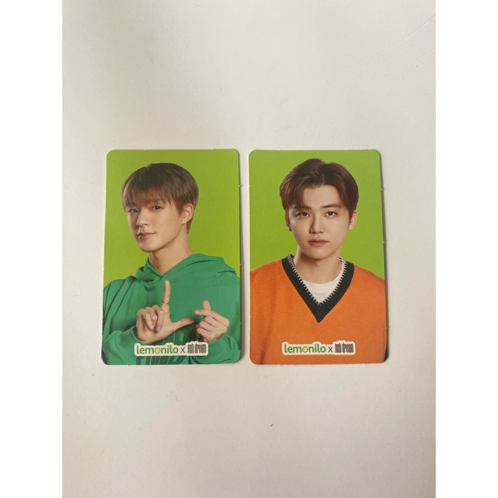 NCT Photocard / PC - NCT x Lemonilo - Jeno & jaemin / JNJM