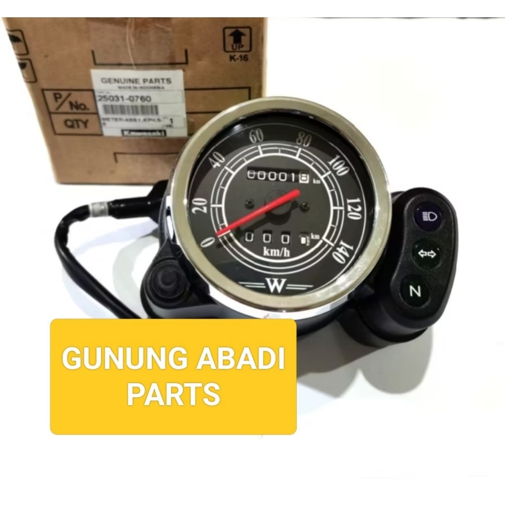25031-0760 SPEEDOMETER W175 W 175 ORIGINAL KAWASAKI