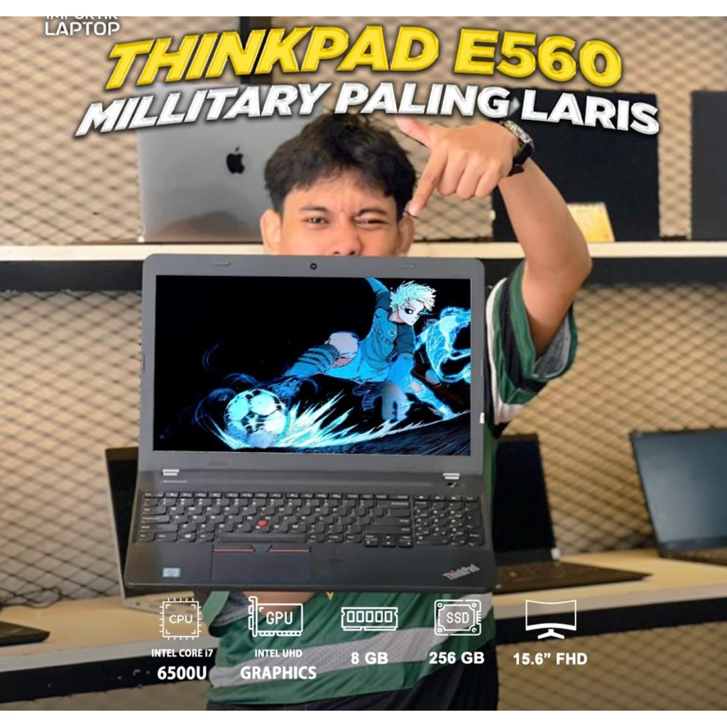 LAPTOP SECOND BERGARANSI  1 TAHUN|| LENOVO THINKPAD E560
