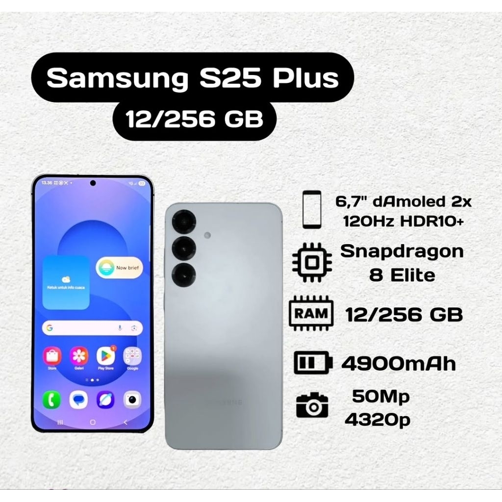 Samsung Galaxy S25 Plus 12/256 GB Second