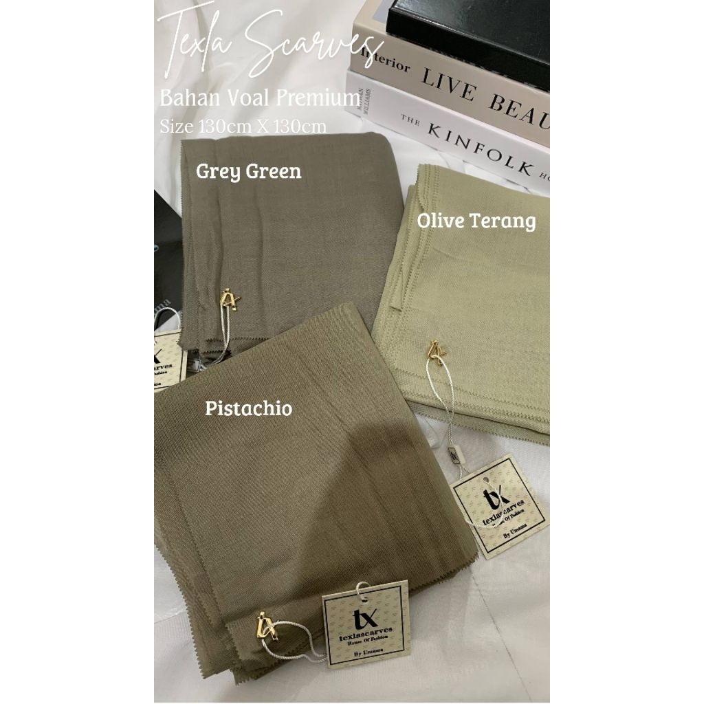 SEGIEMPAT TEXLA POLOS SIZE 130 FREE BOX DAN BROSS SIGNATURE TEXLA