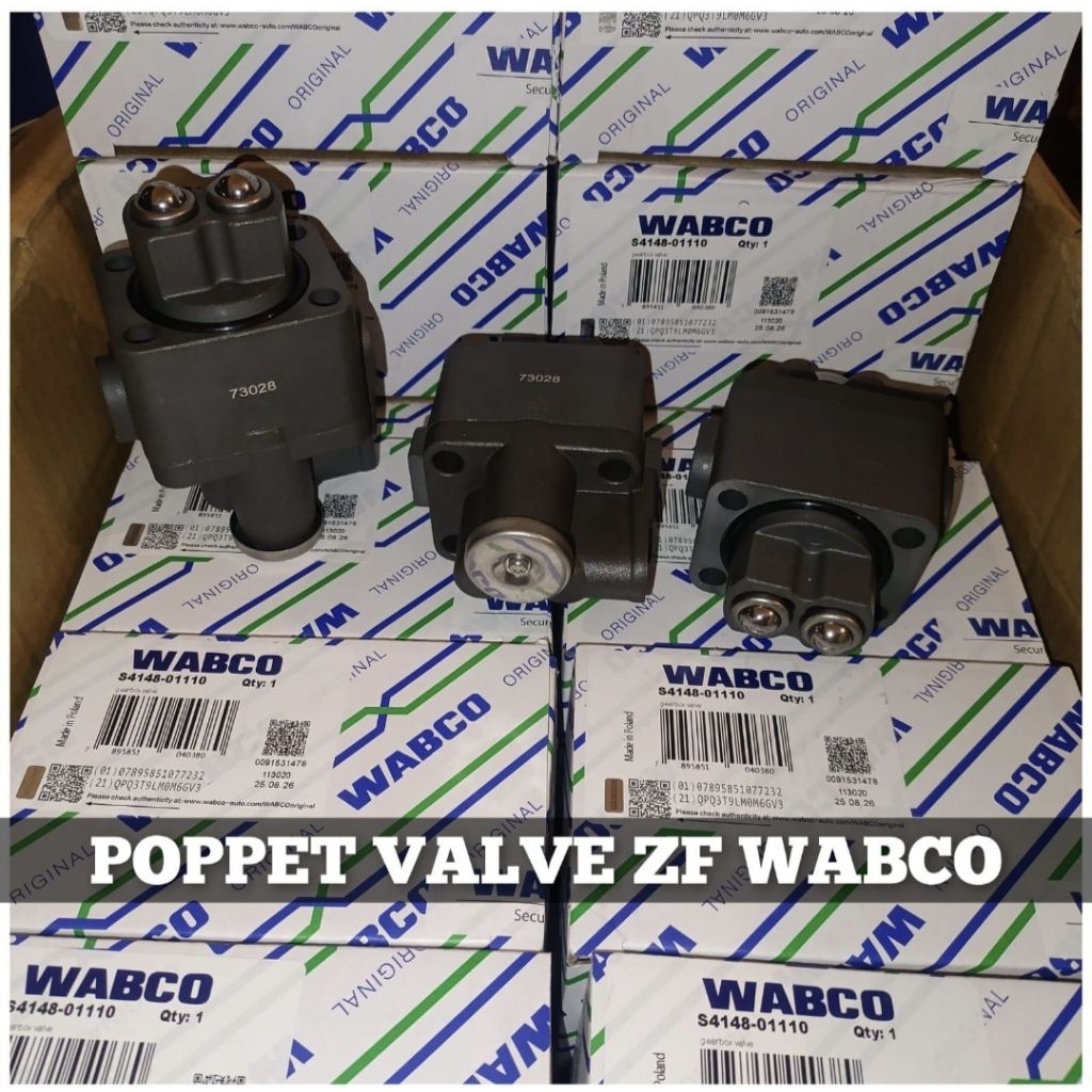 POPPET VALVE ZF WABCO ASLI ORIGINAL OEM