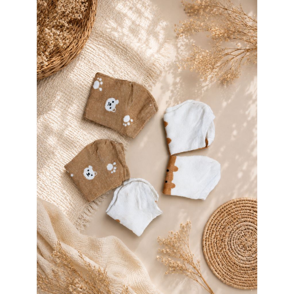 Kaos Kaki Bundle 5pcs Motif beruang