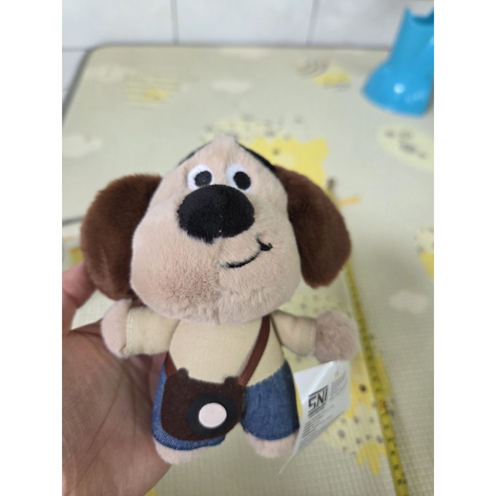 boneka anjing anime kecil gantungan tas