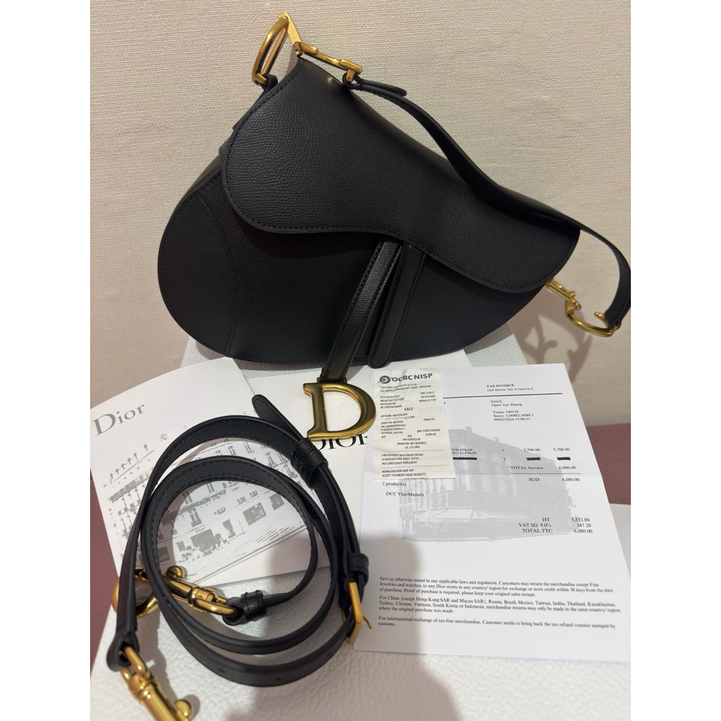Dior Saddle Bag