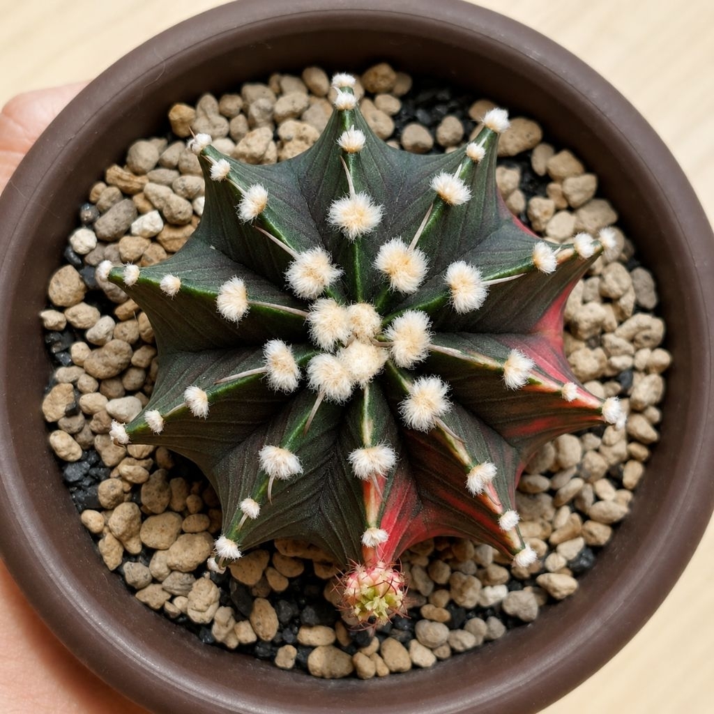 LB VOS SINGLE SPINE Varigata Gymno Gymnocalycium Kaktus Mini Hidup