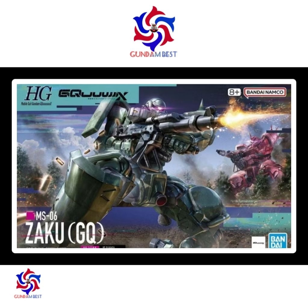 HG Zaku GQ Gundam (Zaku Gquuuuuux)