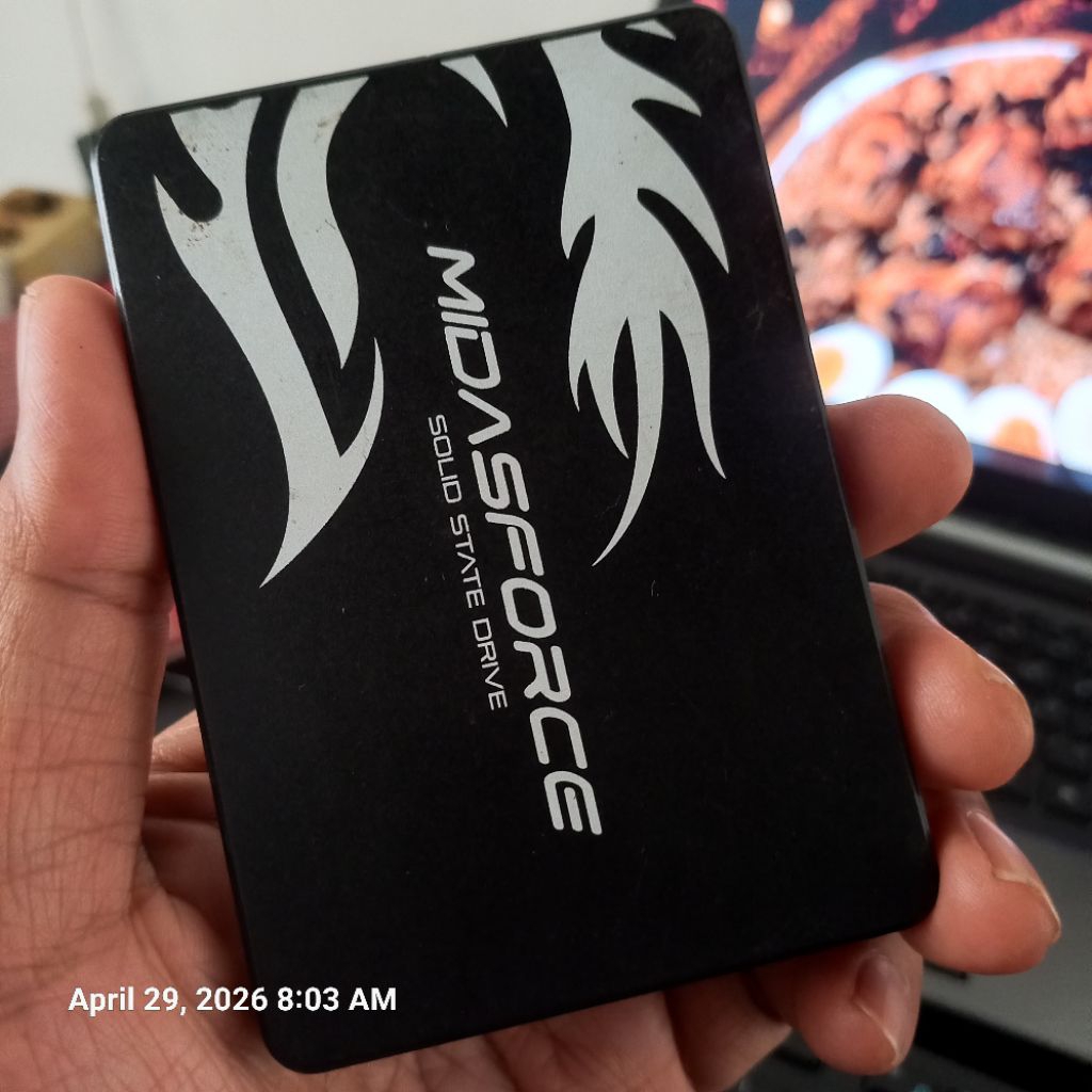 SSD rusak apa adanya