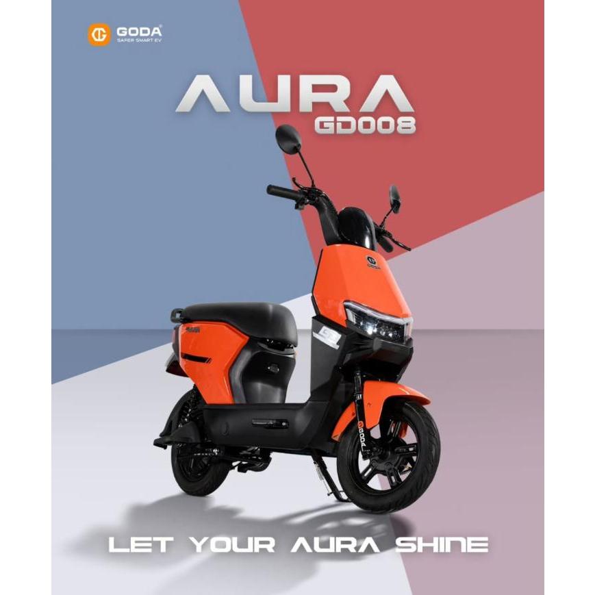 Goda Aura GD 008 Sepeda Listrik Dewasa