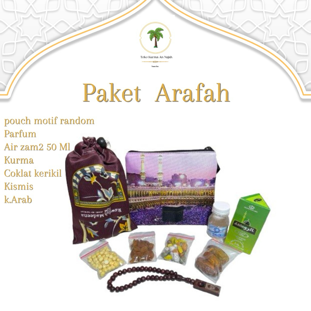 (Siap Kirim) Paket Oleh- Oleh Haji dan Umroh / Gift Haji dan Umroh / Hampers Haji dan Umroh