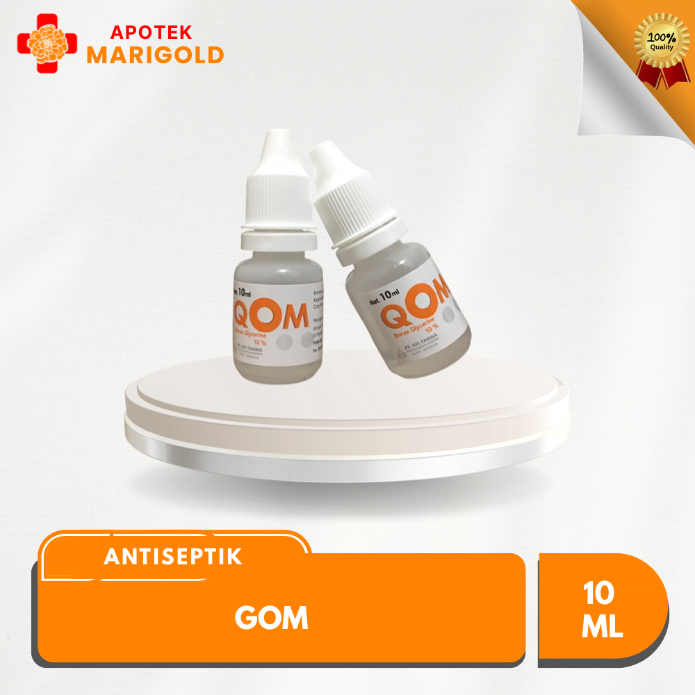 Gom 10ml Obat Sariawan - Membersihkan Mulut, Atasi Sariawan, Hilangkan Bau Mulut
