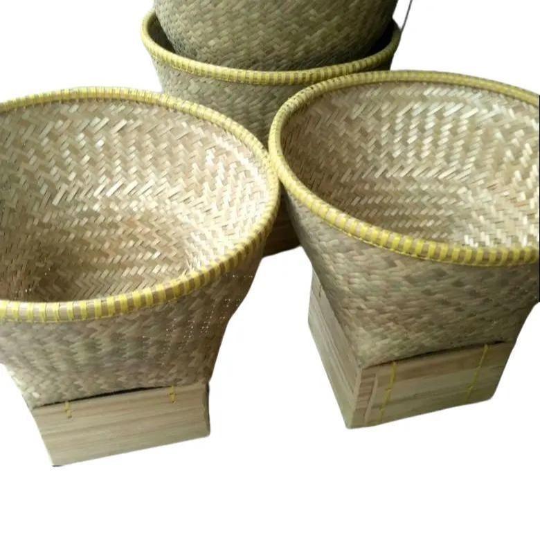 Wadah Nasi Dari Bambu Ukuran Besar Diameter 34 35 cm