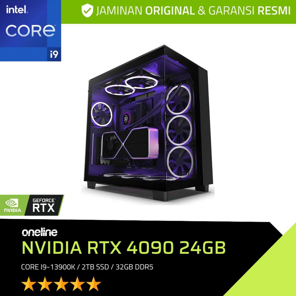 PC Rakitan | Intel Core i9-13900K / NVIDIA RTX 4090 / 2TB SSD / DDR5