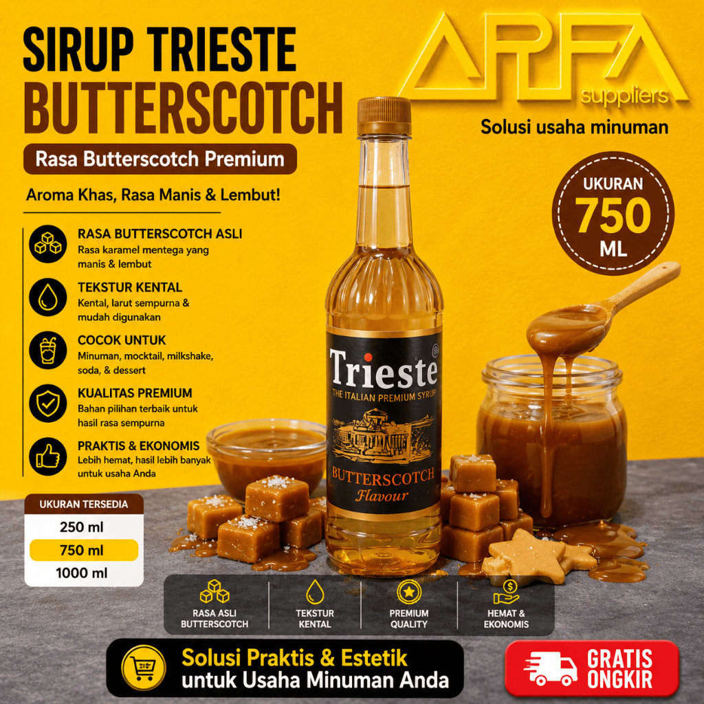Sirup Trieste Butterscotch
