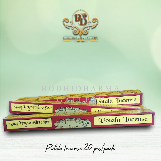 Dupa Hio Wangi Harum Tibetan/Bhutan Herbal Potala Incense