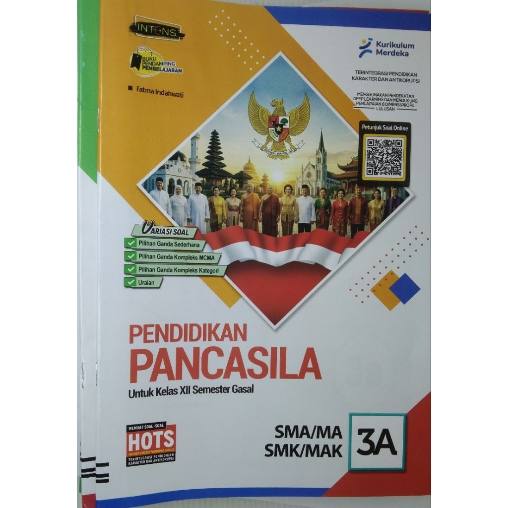 LKS SMA MA PENDIDIKAN PANCASILA KELAS 12 SEMESTER 1 KURIKULUM MERDEKA