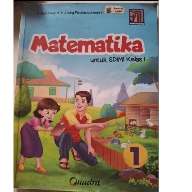 Buku Matematika klas 1 Pnerbit Quandra