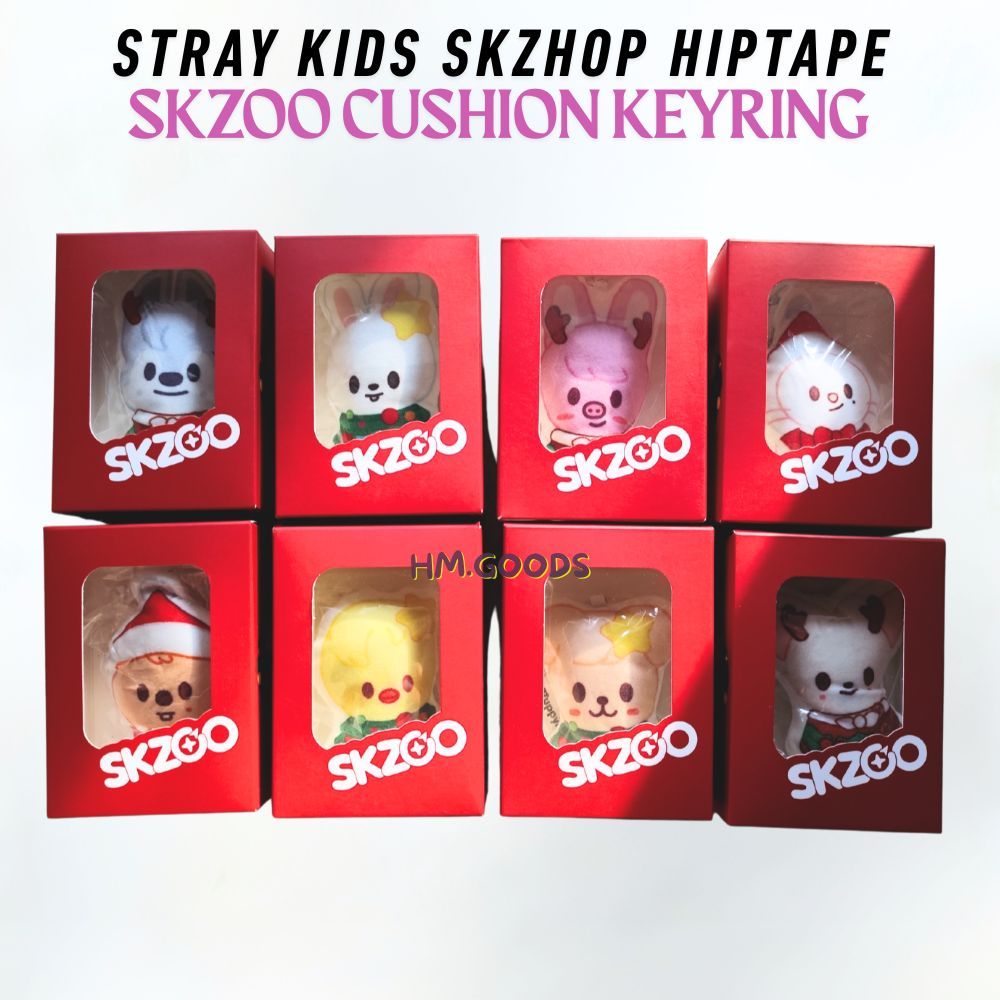 [BONUS PC NACIFIC] Stray Kids SKZOO Cushion Keyring – SKZSHOP Pop-Up Store MD (Official)