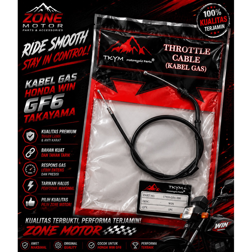 Takayama KABEL GAS tipe motor WIN