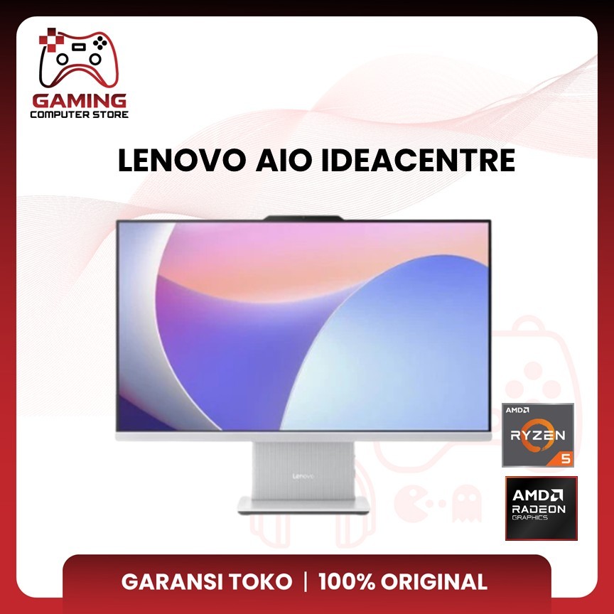 Lenovo IdeaCentre AIO 24AKP10 AMD Ryzen 5 220 - RAM 16GB 512GB W11+OHS 23.8FHD IPS -0AID