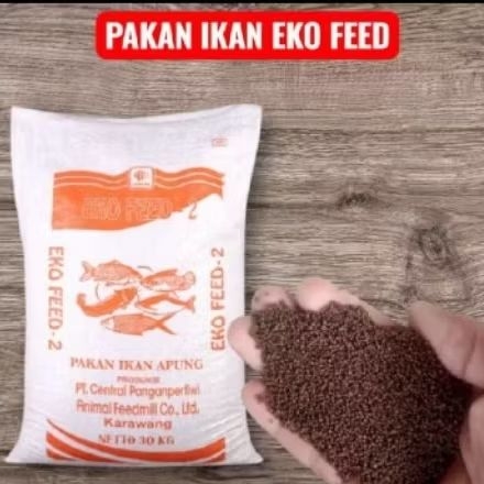 Pelet Terapung pakan ikan lele mas Mujaer 1kg