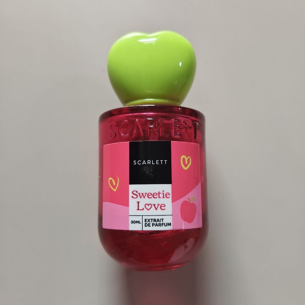 Botol Kosong SCARLETT SWEETIE LOVE ( HANYA BOTOL KOSONG DENGAN BOXNYA TIDAK ADA CAIRAN )
