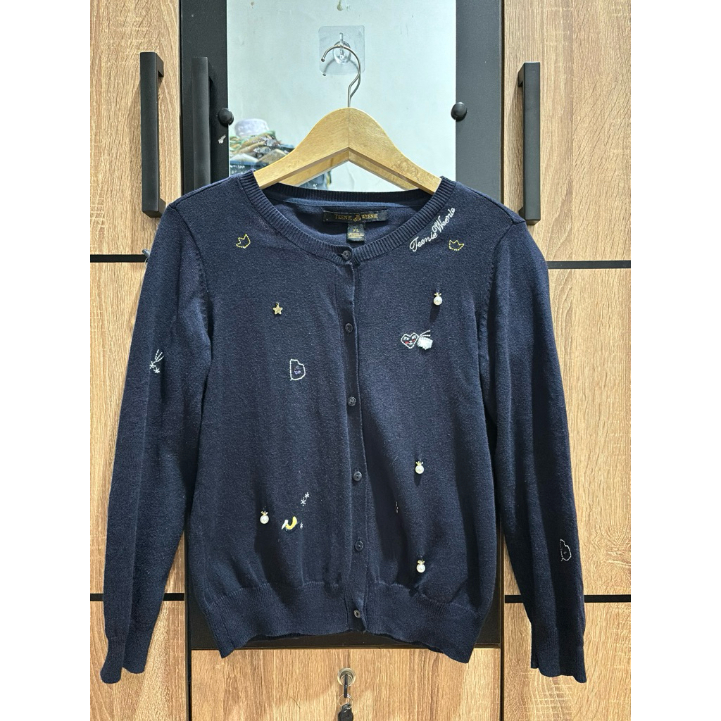 Cardigan Navy Teenie Weenie
