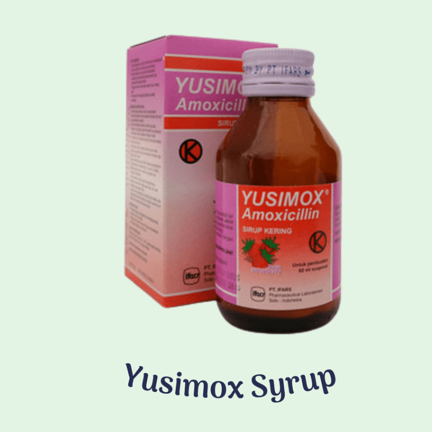 YUSIMOX DRY SIRUP 1 BOTOL @ 60 ML