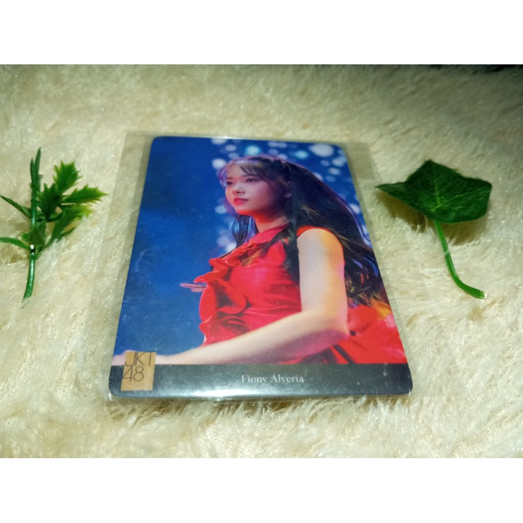Original Photocard Fiony Jkt48 Kick off conference 10th anniversary