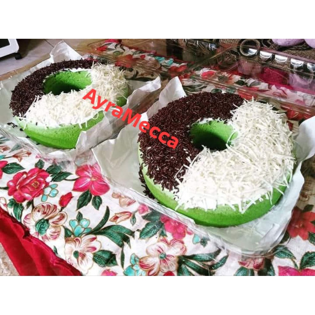 Bolu Pandan Santan Kukus